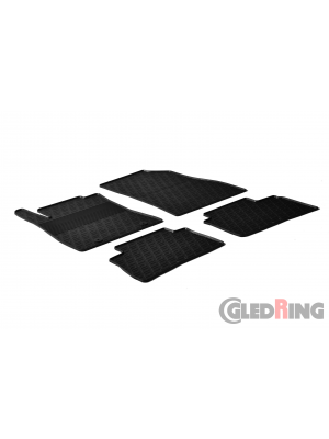 Original Gledring Passform Fußmatten Gummimatten 4 Tlg.+Fixing - Nissan Juke 2010->11.2019